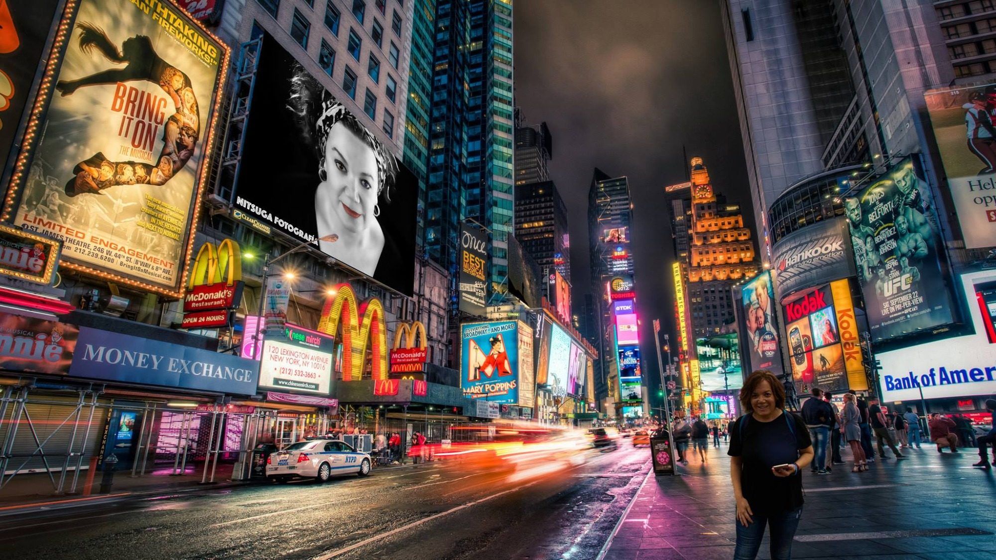 Lola en New York, fotografía de Agustín Espinosa